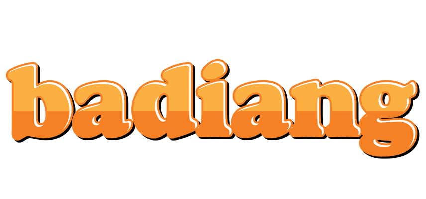 Badiang orange logo