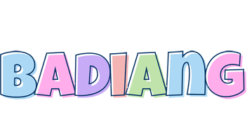 Badiang pastel logo