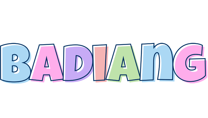 Badiang pastel logo