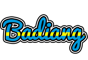 Badiang sweden logo