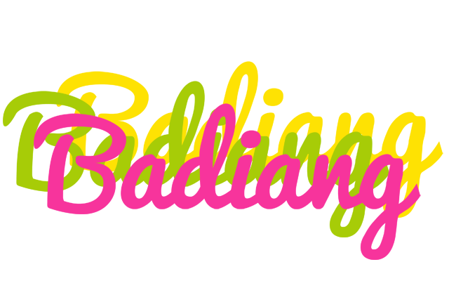 Badiang sweets logo
