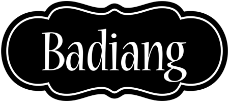 Badiang welcome logo