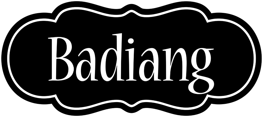 Badiang welcome logo