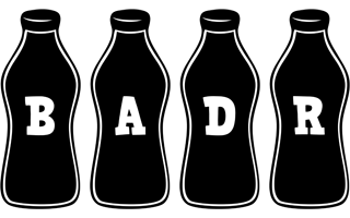 Badr bottle logo