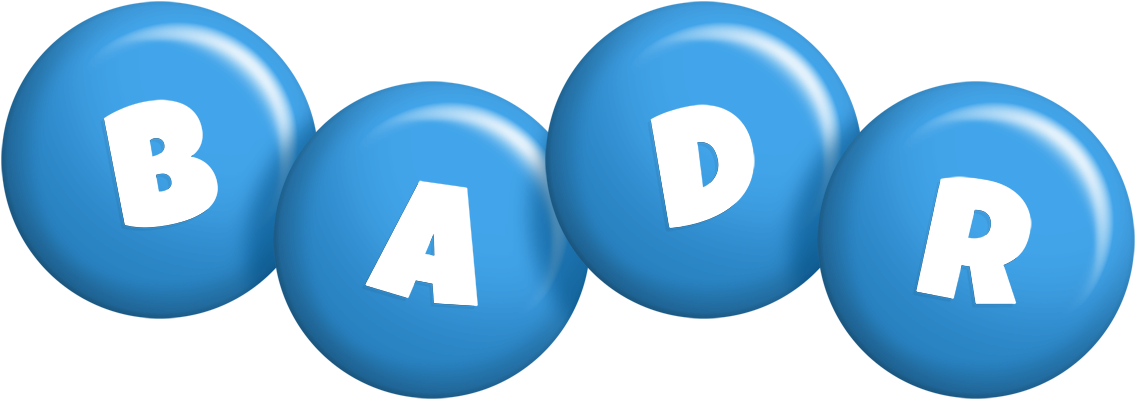 Badr candy-blue logo