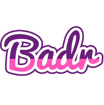 Badr cheerful logo