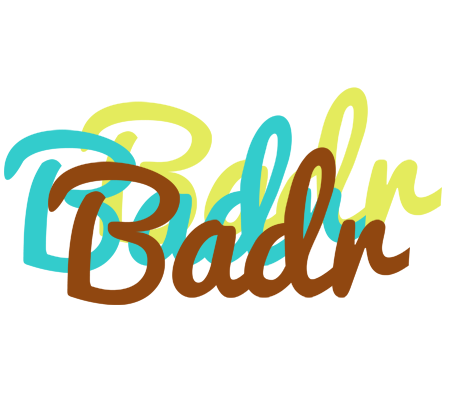 Badr cupcake logo
