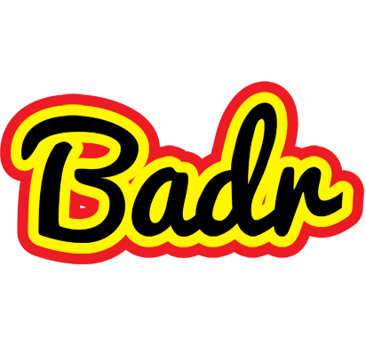 Badr flaming logo