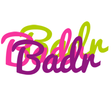 Badr flowers logo