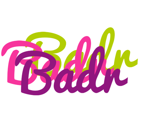 Badr flowers logo