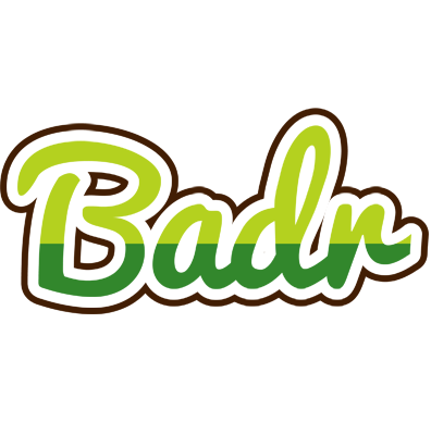 Badr golfing logo