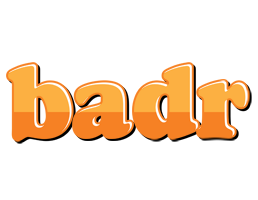 Badr orange logo