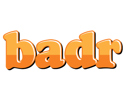 Badr orange logo