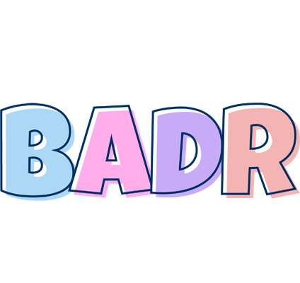 Badr pastel logo