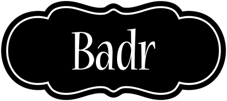 Badr welcome logo