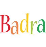 Badra birthday logo