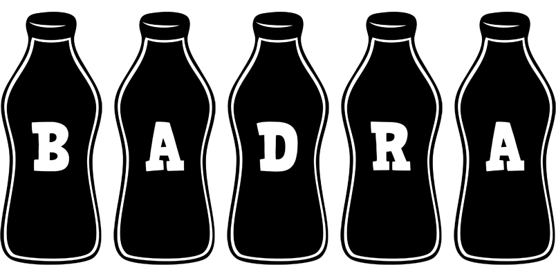 Badra bottle logo