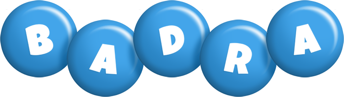 Badra candy-blue logo
