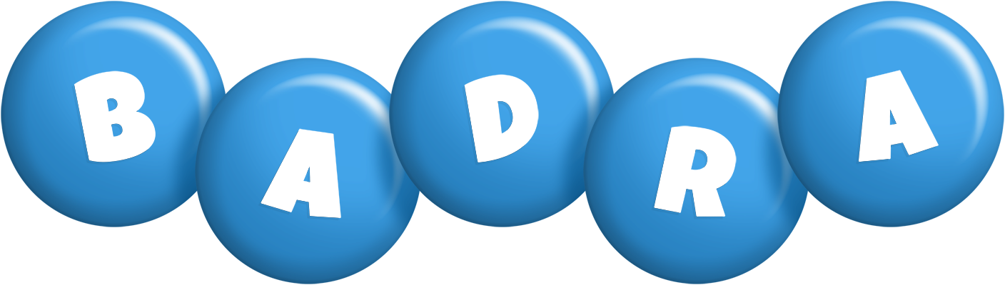 Badra candy-blue logo
