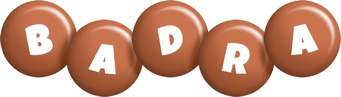 Badra candy-brown logo
