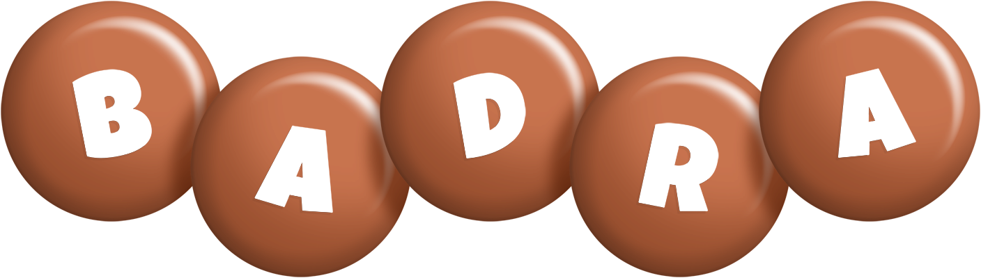 Badra candy-brown logo