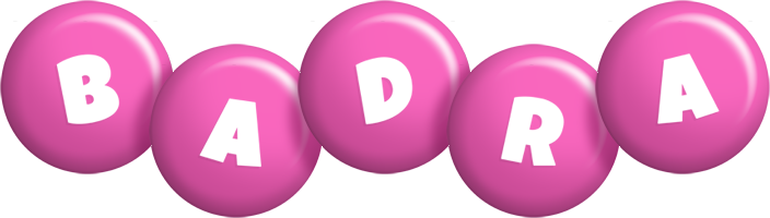 Badra candy-pink logo