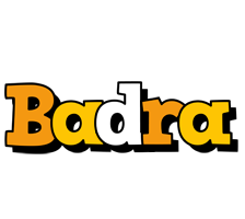 Badra cartoon logo