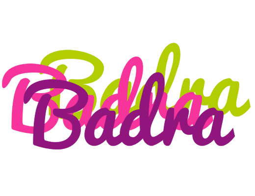 Badra flowers logo
