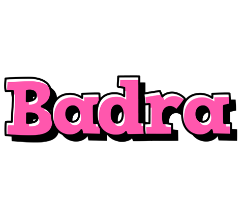 Badra girlish logo
