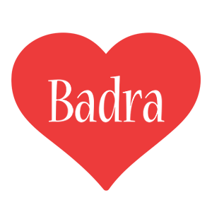 Badra love logo