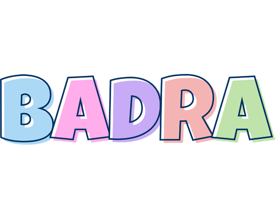 Badra pastel logo
