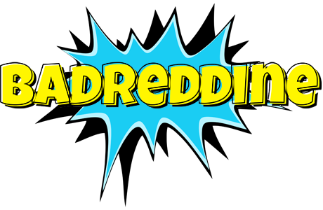 Badreddine amazing logo