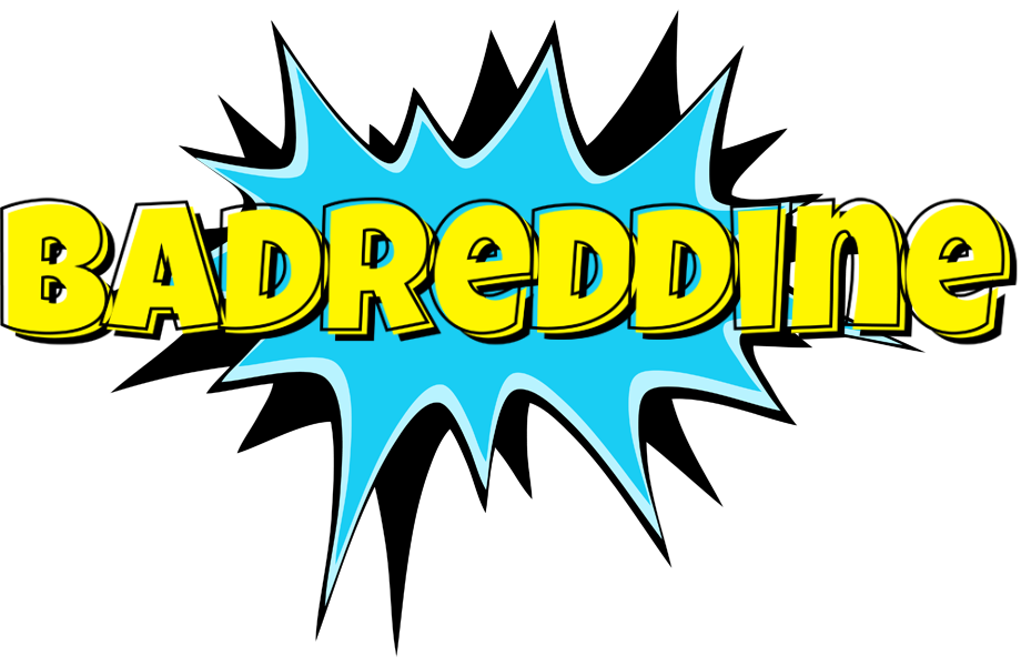 Badreddine amazing logo