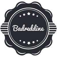 Badreddine badge logo