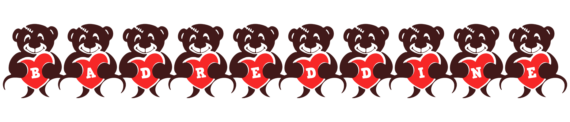 Badreddine bear logo