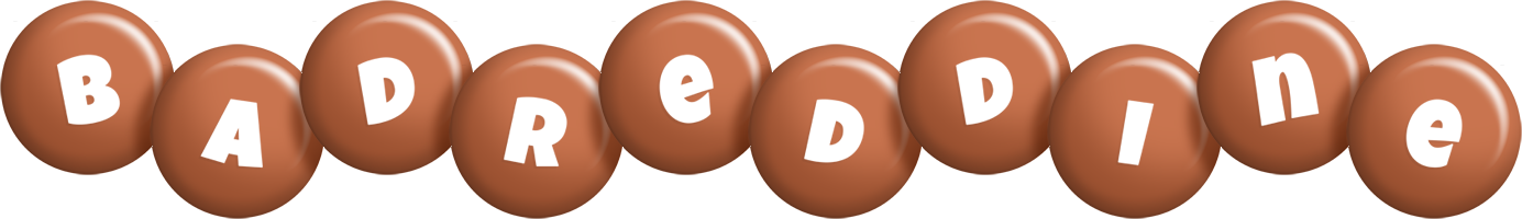 Badreddine candy-brown logo