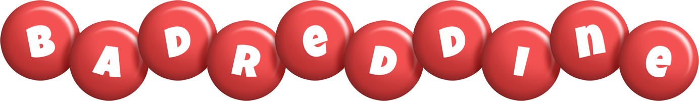 Badreddine candy-red logo