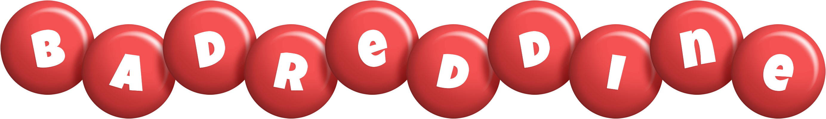 Badreddine candy-red logo