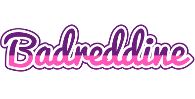 Badreddine cheerful logo