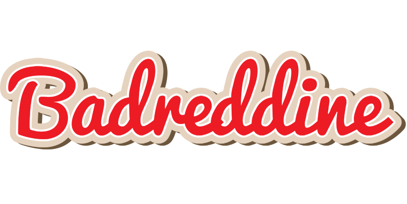 Badreddine chocolate logo