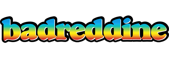 Badreddine color logo