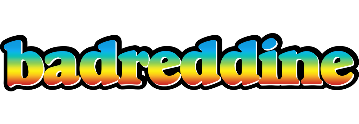 Badreddine color logo