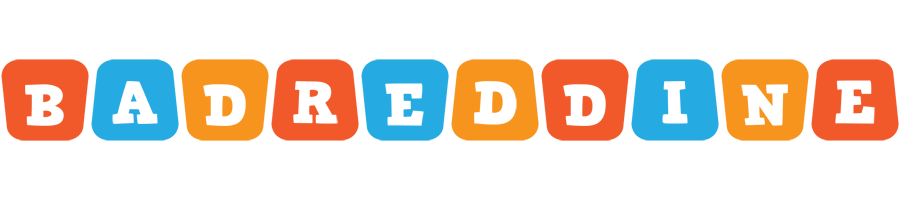 Badreddine comics logo