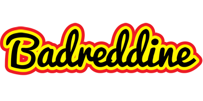 Badreddine flaming logo