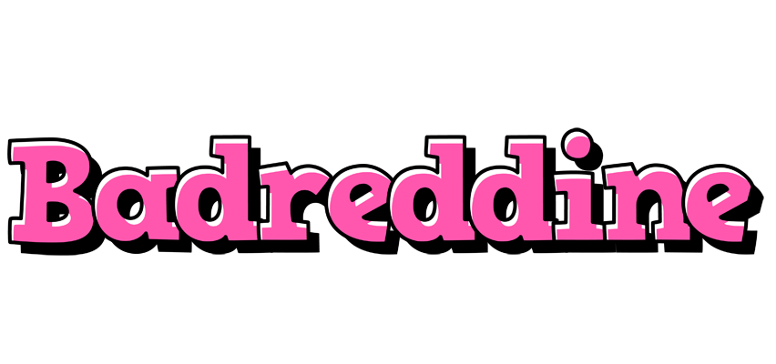 Badreddine girlish logo