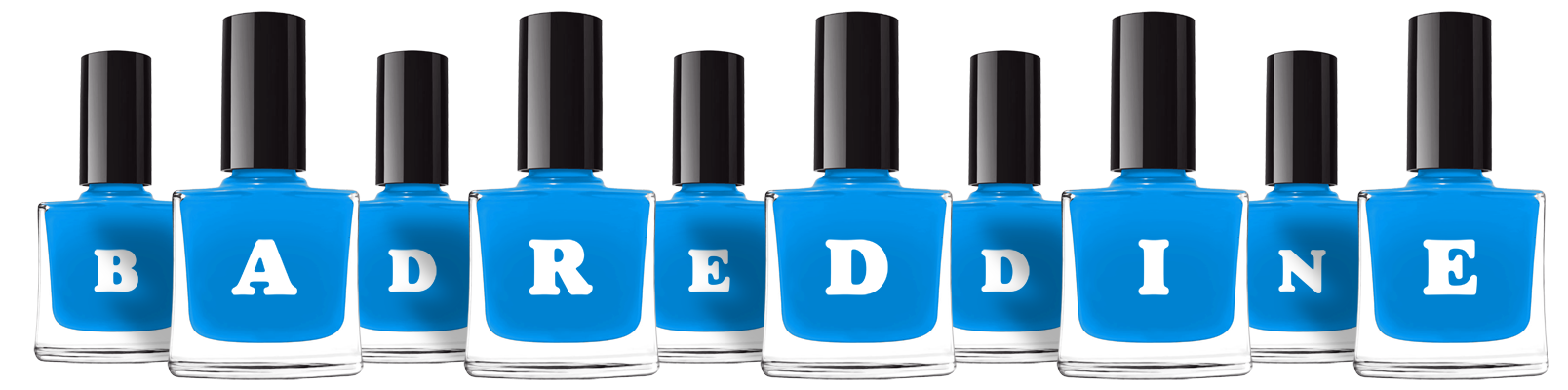 Badreddine glossy logo