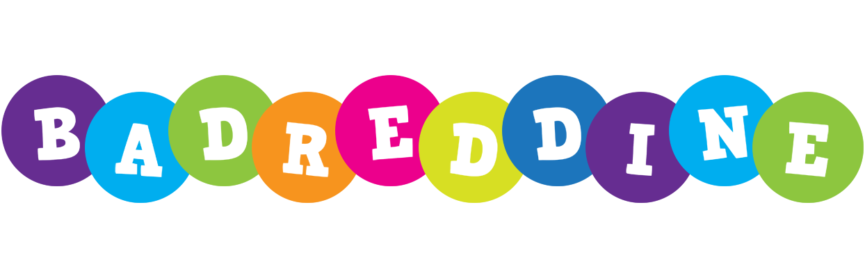 Badreddine happy logo
