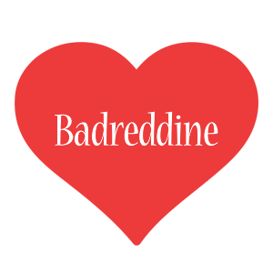 Badreddine love logo