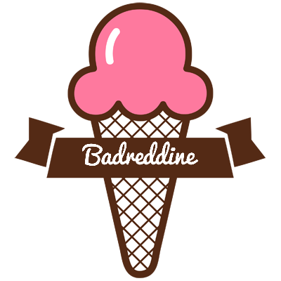 Badreddine premium logo