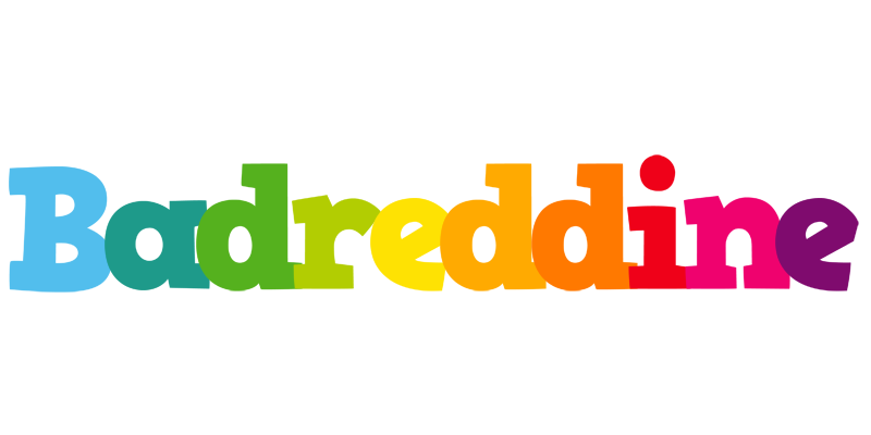 Badreddine rainbows logo
